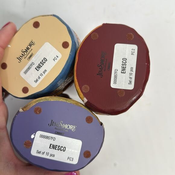 Jim Shore Designs Heartwood Creek 10-piece 2004 Nativity Set in Original Box - Picture 6 of 12